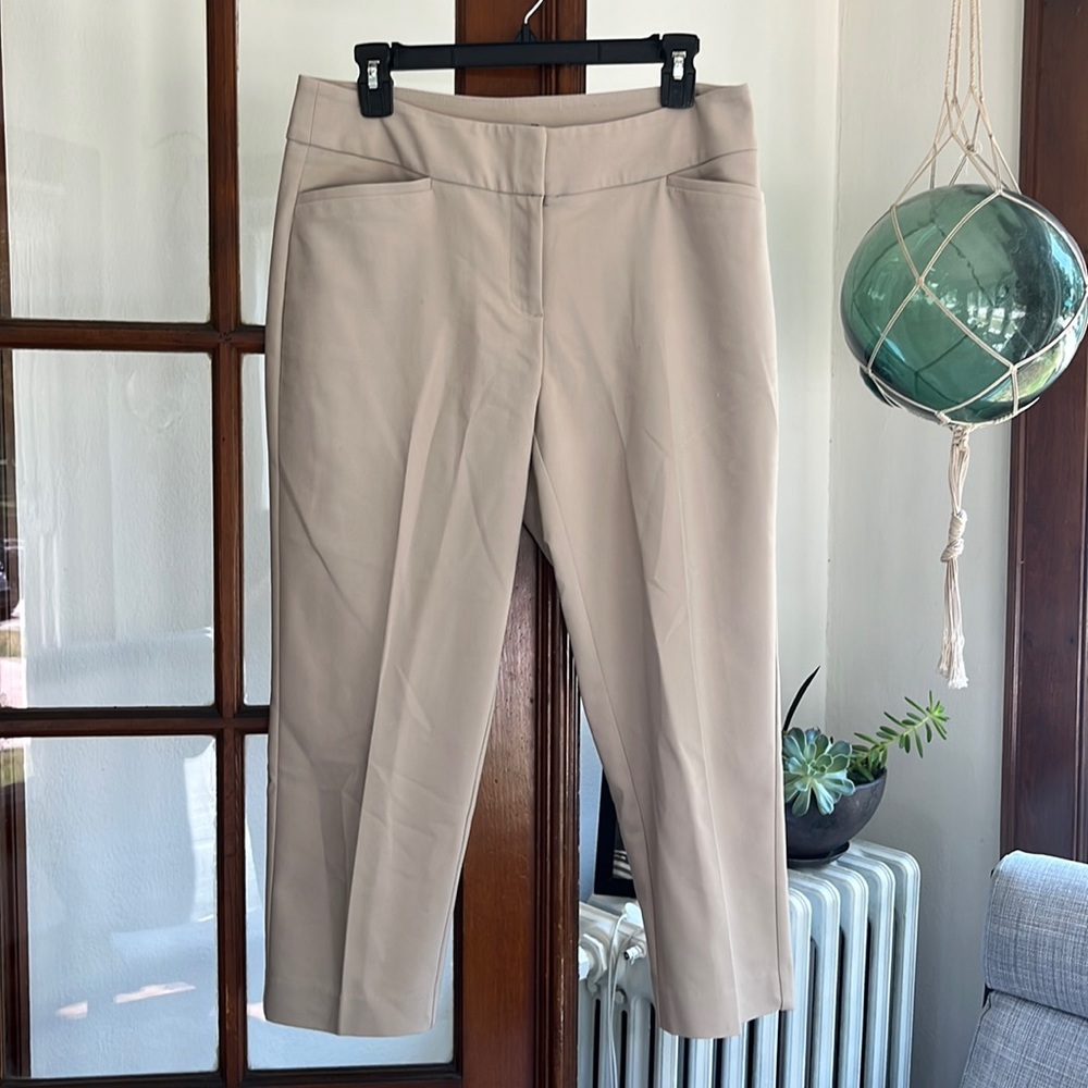 Sharp dressy cropped pants